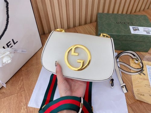 Gucci Nữ Blondie Mini Shoulder Bag White