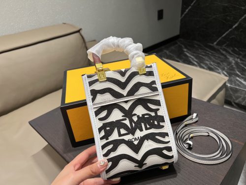 Fendi Women Mini Sunshine Shopper Mini-bag from the Spring Festival Capsule Collection