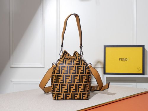 Fendi Mon Tresor Leather Mini-Bag