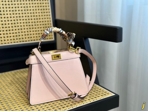 Fendi Peekaboo Mini Bag Light