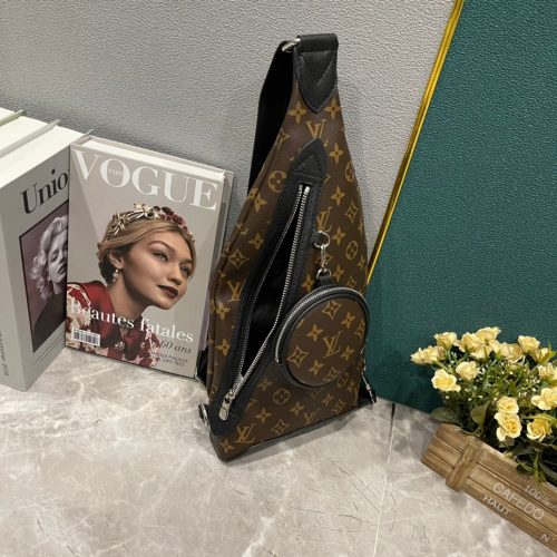 LV DUO SLING BAG BROWN