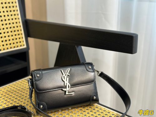 Saint Laurent Solferino Medium Satchel in Box Bag