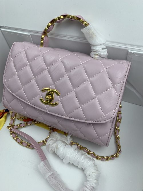 Chanel Mini Flap Bag With Top Handle