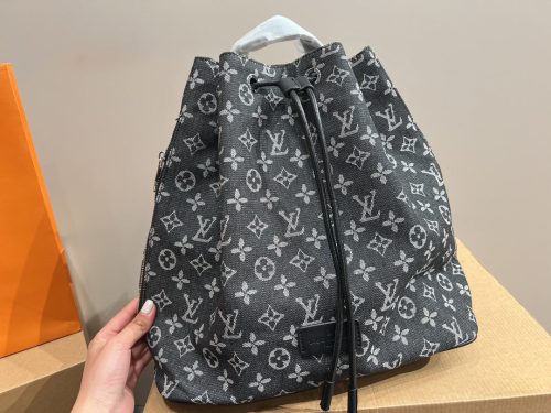 LV Denim Backpack
