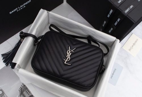 Saint Laurent Lou quilted crossbody bag