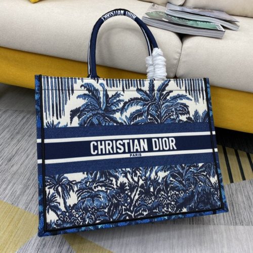 Dior Palms Book Tote Bag