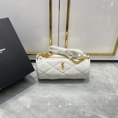 YSL SADE MINI TUBE BAG IN QUILTED