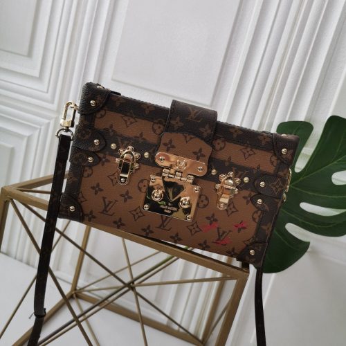Louis Vuitton Petite Malle Monogram 'Brown'