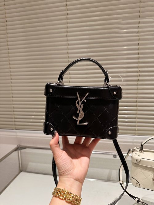 Saint Laurent Jun Box Bag 'Black'