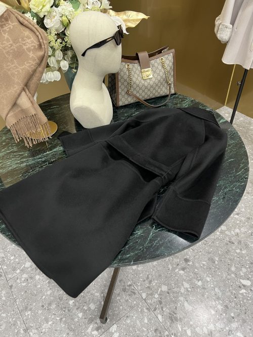 Designer Max Wrap Coat 005
