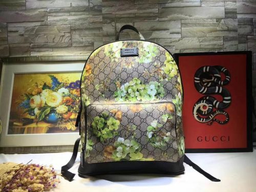 Unisex Gucci Bloom Backpack Beige