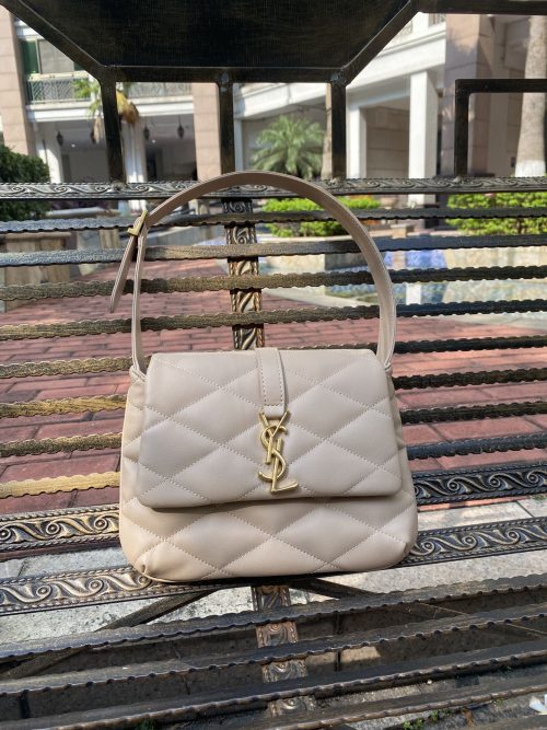 Women Saint Laurent Le 57 Hobo Bag in Quilted Leather