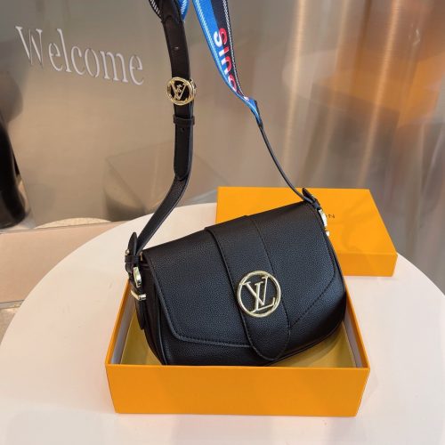 Louis Vuitton LV Pont 9 Soft PM Black