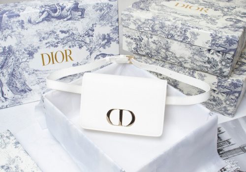 CHRISTIAN DIOR  Calfskin 30 Montaigne 2 in 1 Pouch