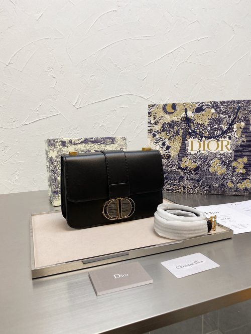 Dior Montaigne Leather 24 - Black