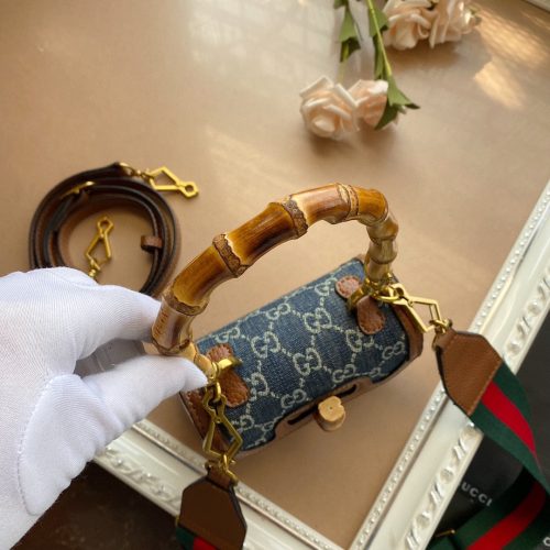 Gucci Bamboo 1947 medium top handle bag