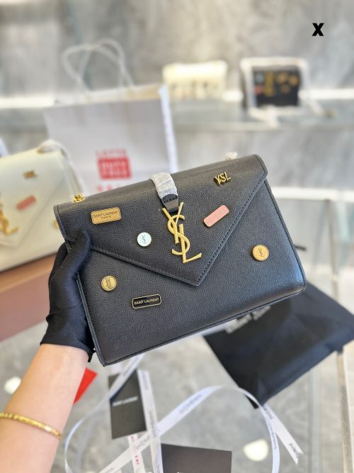 SAINT LAURENT  SAINT LAURENT WOC GOLD