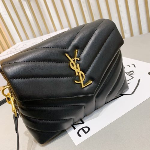 Saint Laurent Women Loulou Toy Quilted Leather Shoulder Bag