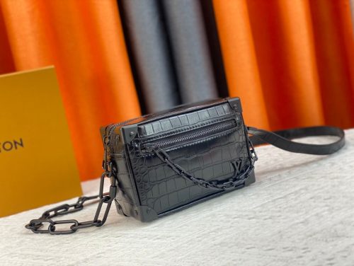 Louis Vuitton Mini Soft Trunk ‘Black’ M55702