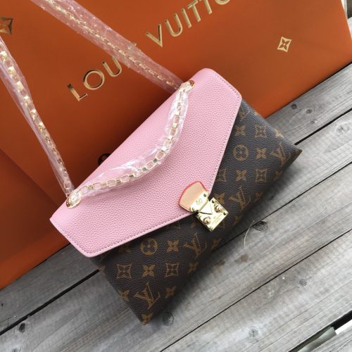 LOUIS VUITTON  Monogram Pallas Chain Cherry