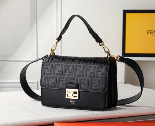 Fendi Baguette Nappa leather bag