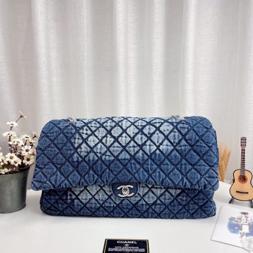 Chanel CF MINI HANDLE CAVIAR WHITE DA HAAS