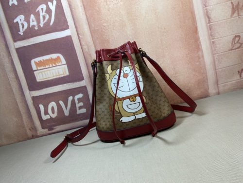 Gucci x Doraemon Bucket Bag Small