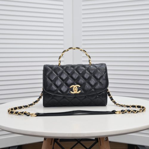 Chanel Mini Flap Bag With Top Handle