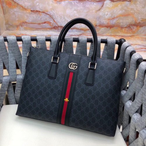 Gucci Bee Apricot Laptop Bag