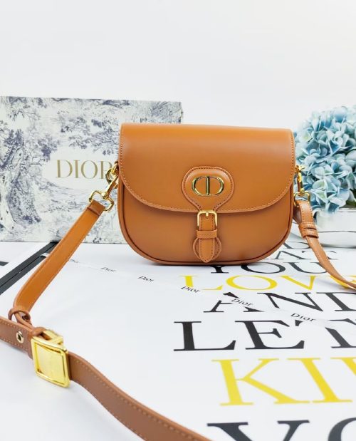 Dior Medium Dior Bobby Bag Black Box Calfskin Women