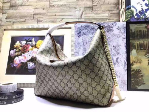 GUCCI  Guccissima Linea A Hobo Black