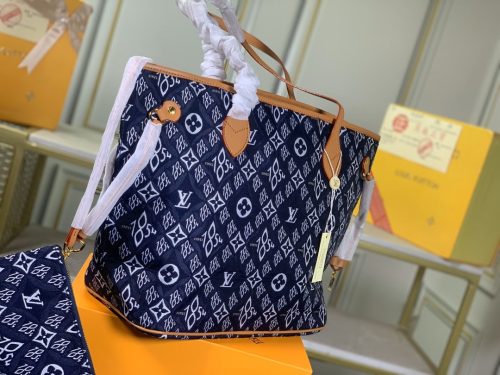NEVERFULL MM WITH DUSTBAG 1854 MONOGRAM JACQUARD 31CM