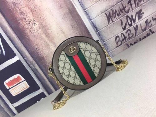 Gucci Ophidia Mini GG Round Bag