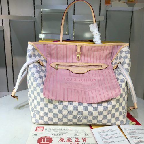 LOUIS VUITTON Damier Azur Neverfull GM