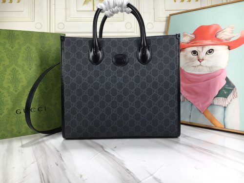 MEDIUM TOTE BAG WITH INTERLOCKING