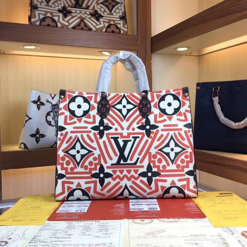 Louis Vuitton Crafty Onthego Red