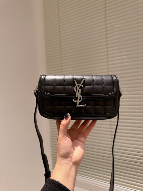 Saint Laurent Casual Style Calfskin Street Style Leather Party Style