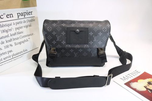 Louis Vuitton Monogram Eclipse Messenger Voyage PM
