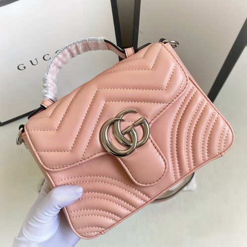 Gucci GG Marmont Small Shoulder Bag Pastel