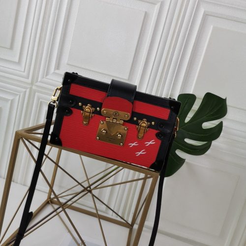 LOUIS VUITTON EPI PETITE MALLE RED