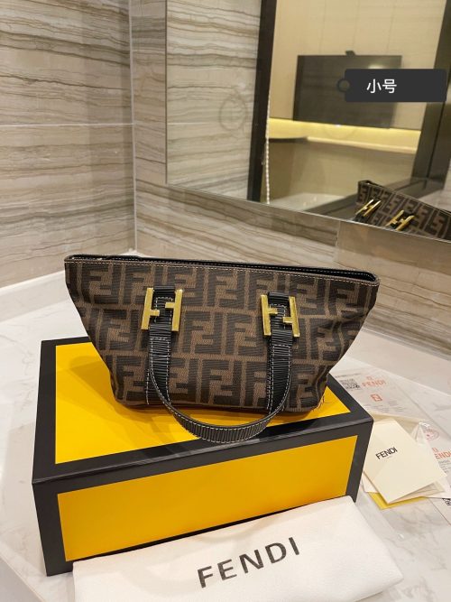 Fendi Bucket Brown
