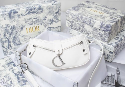Christian Dior Logo Charms Bag