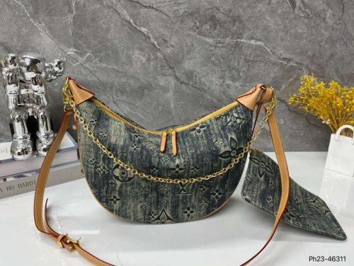 Louis Vuitton Lv Loop Bag Navy Blue