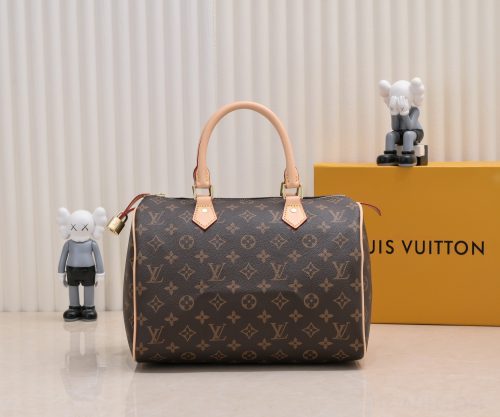 Louis Vuitton Brown Speedy Bandouliere
