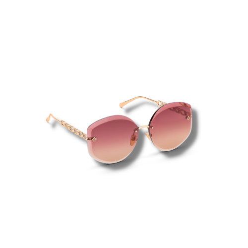 Louis Vuitton LV Jewel Round Sunglasses For Women - Z1859U