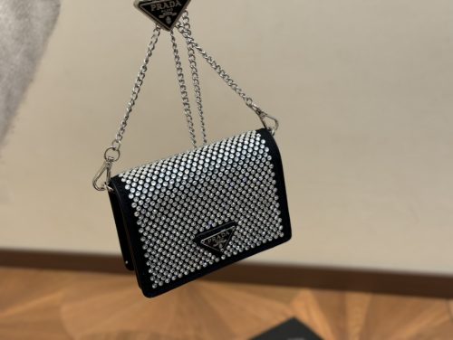 Small Prada crystal bag