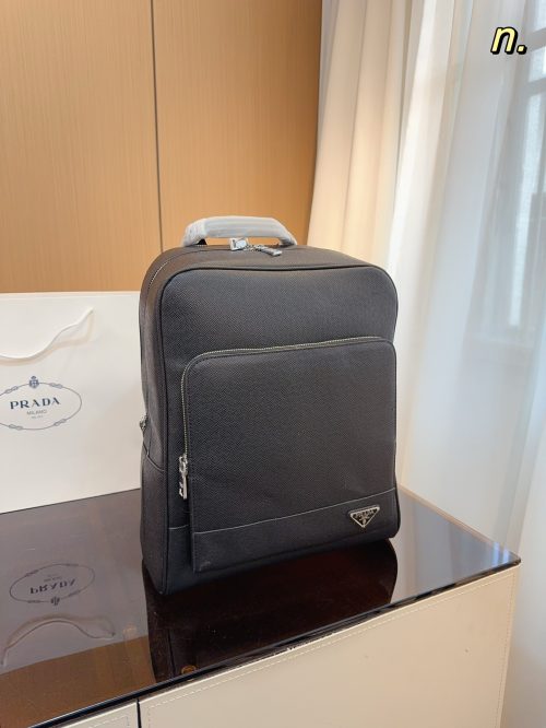 PRADA Re-Nylon and Saffiano leather backpack