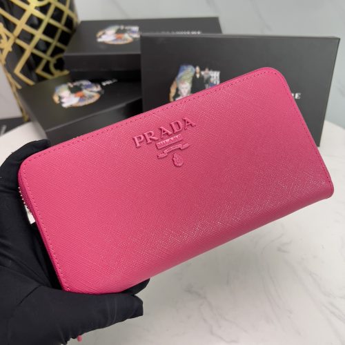 Large Saffiano Leather Wallet