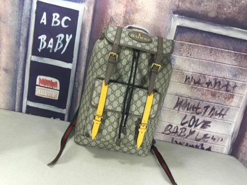 Gucci Ophidia cloth backpack