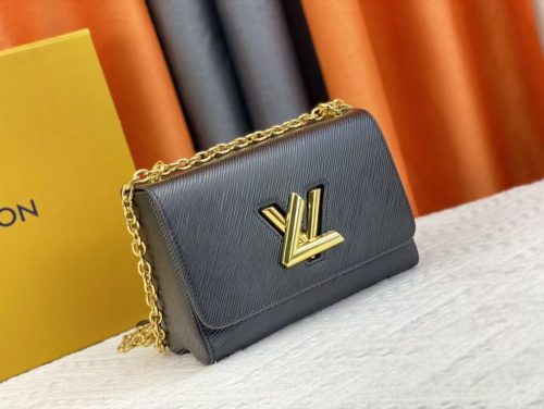 Louis Vuitton Twist MM - Black Version